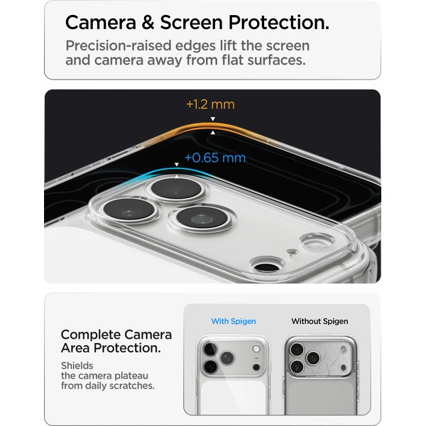 Spigen Ultra Hybrid T MagSafe kryt iPhone 18 Pro/17 Pro lesklá bílá - Puzdra - Obrázok 0c135bef6f5e4ee1810e8bd7283c7351