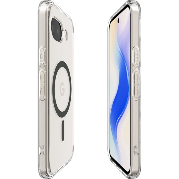 Spigen Ultra Hybrid MagSafe kryt Google Pixel 10a clear graphite - Puzdra - Obrázok 0c4298d8a15748f0a9aa6d0a1110fc9b