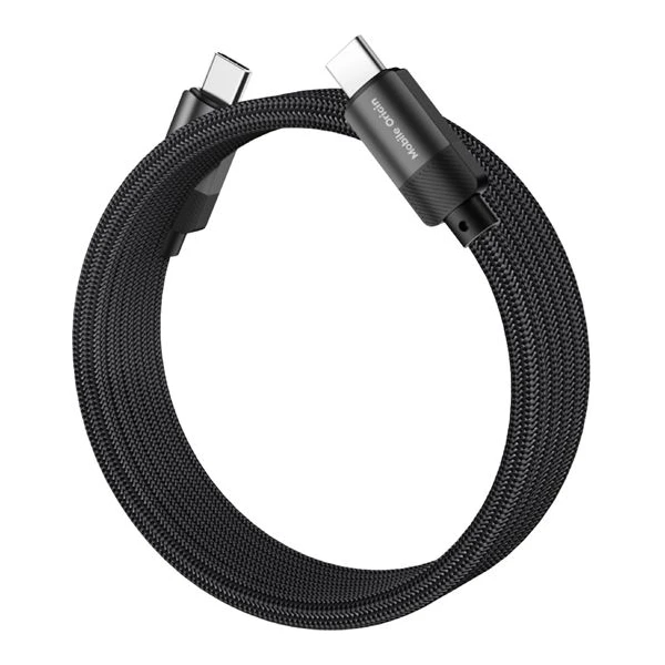 Mobile Origin Magnetic Patented Original Cable USB-C to USB-C 1m, black - Káble - Obrázok 0c493525e1bb407094ef7e94a78d0375