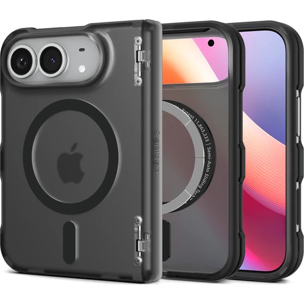 Spigen Ultra Hybrid Pro MagSafe kryt iPhone Duo frost black - Puzdra - Hlavný obrázok