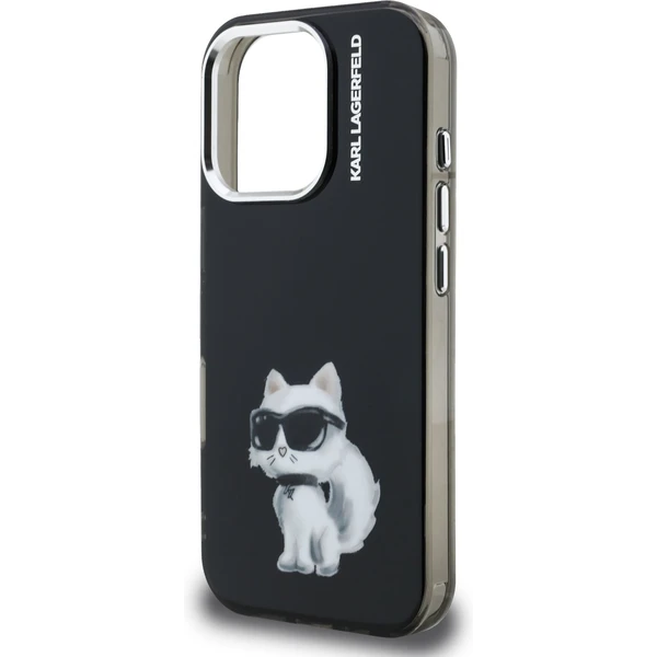 Karl Lagerfeld IML Aquarelle Chúpette kryt iPhone 16 Pre čierny - Puzdra - Obrázok 0c601f24e5094ab79f463383068d95f7