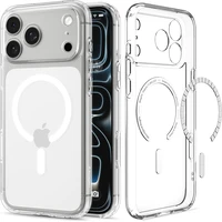 Spigen Ultra Hybrid MagSafe kryt iPhone 18 Pro Max/17 Pro Max číry biely - Puzdra