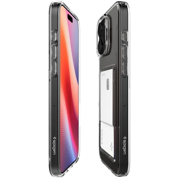 Spigen Crystal Slot kryt iPhone 16 Pro Max crystal clear - Puzdra - Obrázok 0c68f109c2e74013bf50cbbb53471dd9