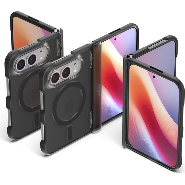Spigen Ultra Hybrid Pro MagSafe kryt iPhone Duo frost black - Puzdra - Obrázok 0c79ad450e5a4ebbb2bb302b4a4f6144
