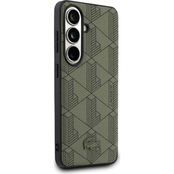Lacoste PVC Blend Monogram Magnetický kryt Samsung Galaxy S26 khaki - Puzdra - Obrázok 0c9af0e4619c44b39c0c5b9edff58036