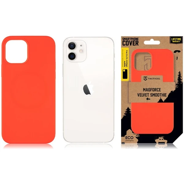 Tactical MagForce Velvet Smoothie Kryt pre Apple iPhone 12/12 Pro Chilli - Puzdra - Obrázok 0ca78848c5794d13a3bbb4273d7b2fc3