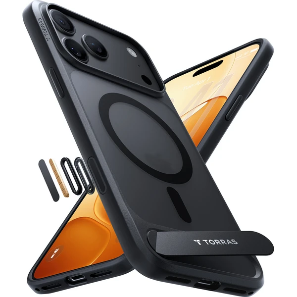 Torras Ostand L1, čierny - iPhone 2026 Pro Max - Puzdra - Obrázok 0cd96a00e9db45eeaa2adf939bf46130