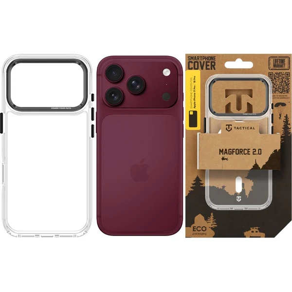Tactical MagForce 2.0 Kryt pre Apple iPhone 17 Pro/18 Pro Black - Puzdra - Obrázok 0cdf92eab1d942edaea87dfdc1b67554