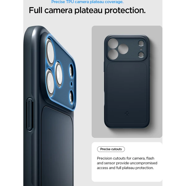 Spigen Thin Fit MagSafe kryt iPhone 18 Pro Max/17 Pro Max metal slate - Puzdra - Obrázok 0d3f3268abfd4d518249b2a9057136f6