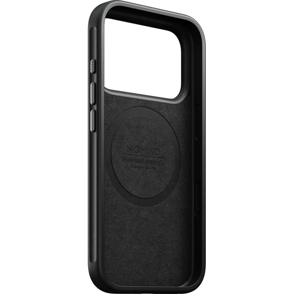 Nomad Modern Leather (Horween) MagSafe kožený kryt iPhone 17 Pro/18 Pro Saddle - Puzdra - Obrázok 0d444dac59fb4433bc32fe30f822525a