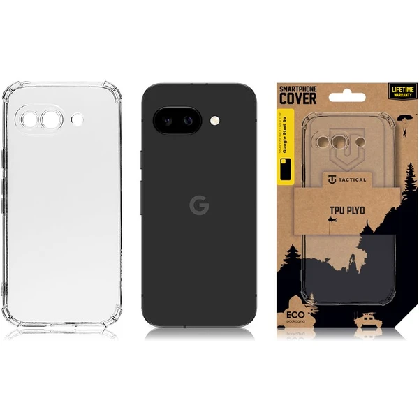 Tactical TPU Plyo kryt Google Pixel 9a číry - Puzdra - Obrázok 0d470eb0950a425494cde62f7a34812b