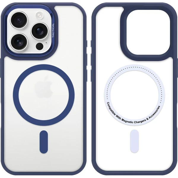 Tactical MagForce Hyperstealth 3.0 Kryt pre Apple iPhone 16 Pro Deep Blue - Puzdra - Obrázok 0d4c9e8fe54845dca3b8f51064f8d509