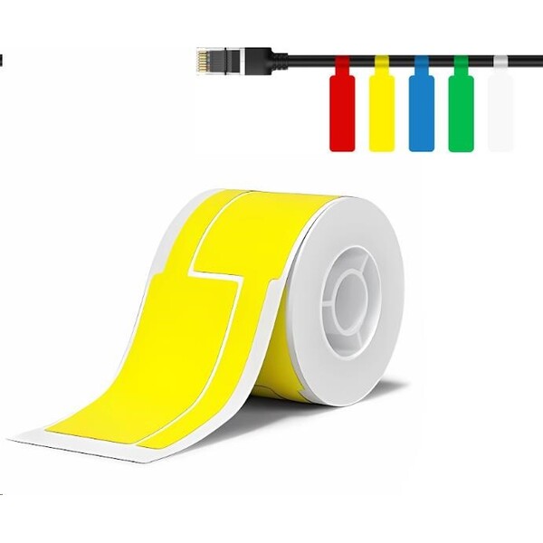 Niimbot štítky na káble T 25x76mm 200ks pre B21, B21S, B3, B1S žlté