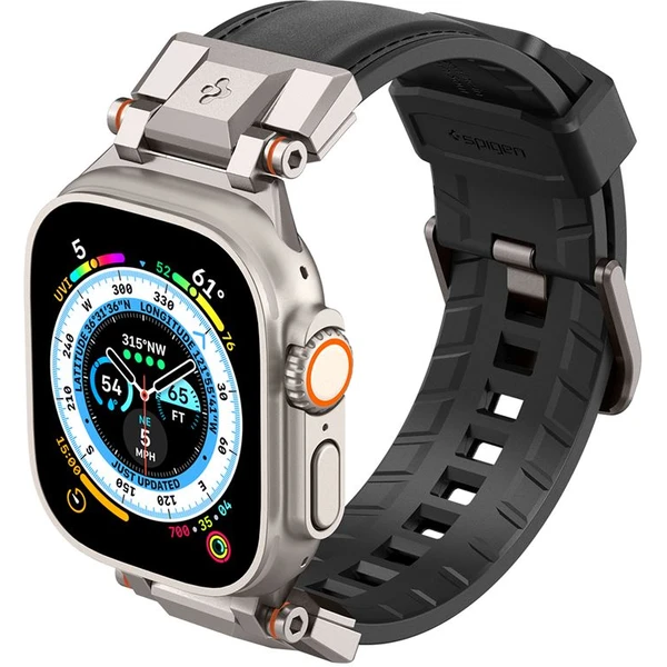 Spigen DuraPro Armor PU remienok Apple Watch Ultra 49/45/44/42mm čierny - Remienky - Obrázok 0d8687e5f53b4a17bfd3fa79fb377925