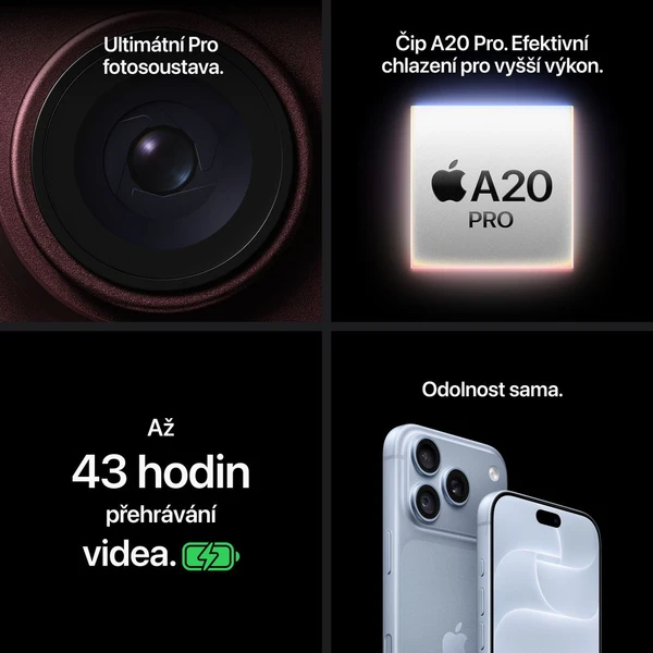 Apple iPhone 18 Pro Max 1TB ledovcově modrá - Mobilné telefóny - Obrázok 0daaf056c13541eea4972f75ad176ce5