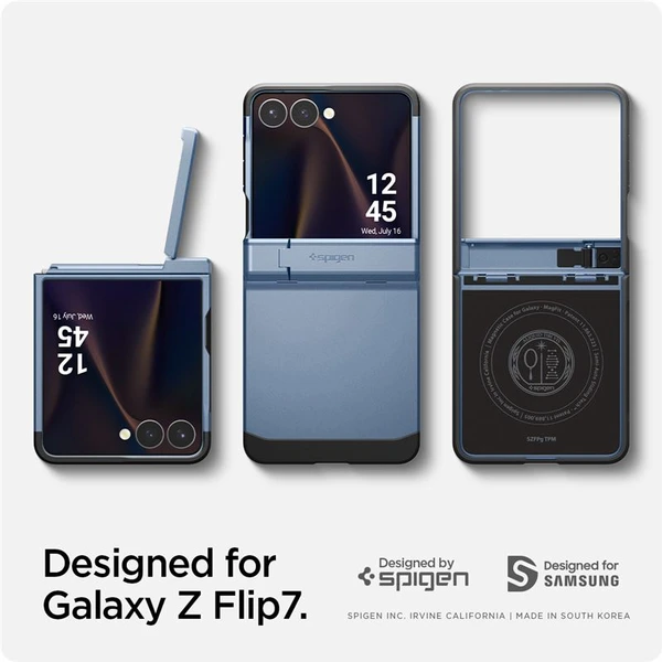 Spigen Tough Armor Pre MagSafe kryt Samsung Galaxy Z Flip7 svetlo modrý - Puzdra - Obrázok 0dc5db79dcfa469da42fcaeb83b0cd36
