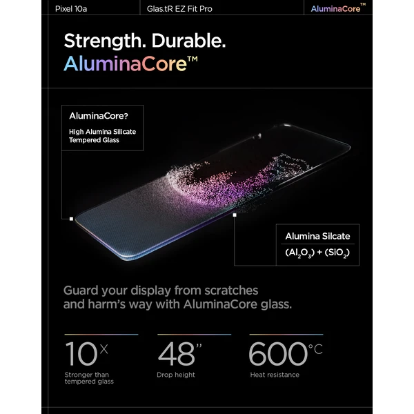 Spigen Glass tR EZ Fit Pro sklo Google Pixel 10a (2 ks) - Ochranné fólie a sklo - Obrázok 0ddd5295e027497fbde990fb9b8fc59c