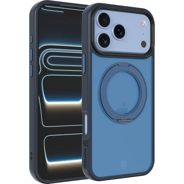 Tactical MagForce Hyperstand Kryt pre Apple iPhone 17 Pro/18 Pro Deep Blue - Puzdra - Hlavný obrázok