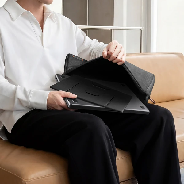 Spigen Slim Fold stojan na notebook a tablet čierny - Stojany - Obrázok 0dee5eb54c0e4cbba0f41696d8996455
