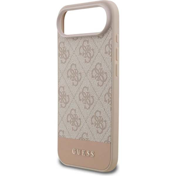Guess PU 4G Stripe Zadný Kryt pre iPhone Air ružový - Puzdra - Obrázok 0dfe8975f94c4841b04115f8f2bceae3