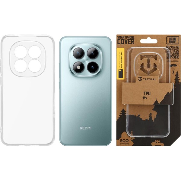 Taktický TPU kryt Xiaomi Redmi Note 15 Pro 4G/5G priehľadný - Puzdra - Obrázok 0e089a9ea44b4d2c96a25eac5410d7ad