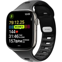 Nomad Tempo Band FKM remienok Apple Watch 45mm/46mm čierny - Remienky