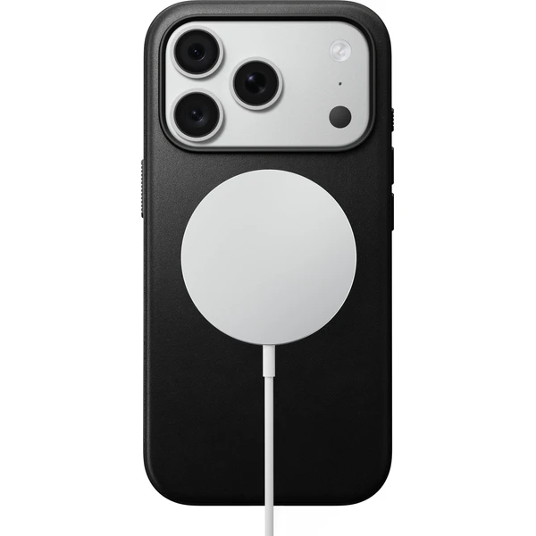 Nomad Modern Leather MagSafe kožený kryt iPhone 17 Pro/18 Pro Black - Puzdra - Obrázok 0e6036821f34489cb07d01e1e7eb96eb