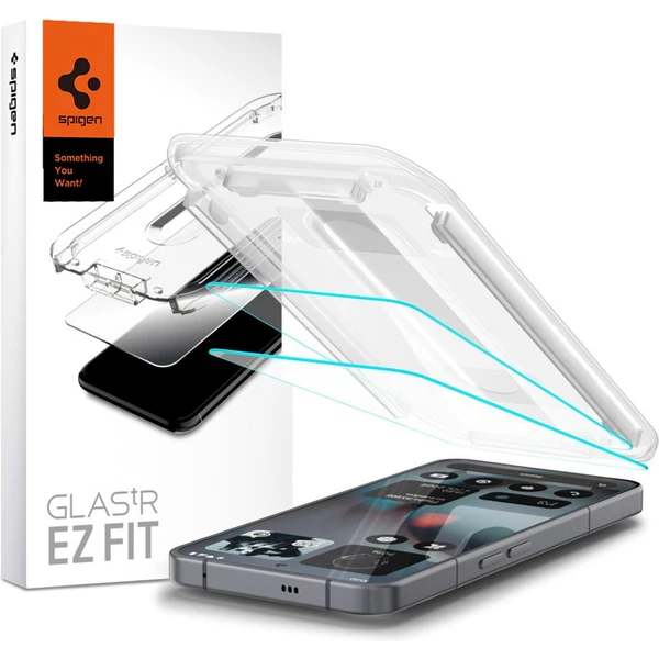 Spigen Glass tR EZ Fit tvrdené sklo Nothing Phone (3) číre (2 ks) - Ochranné fólie a sklo - Obrázok 0e73da440486447c941c34ed343c0f24
