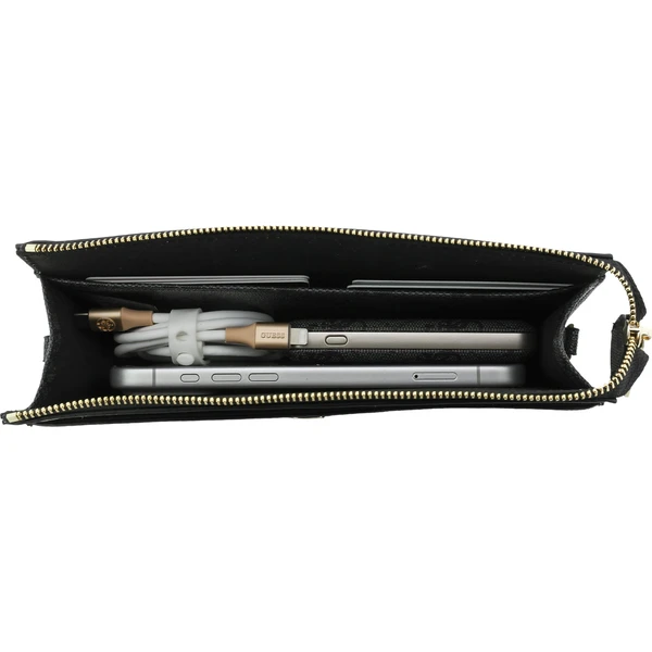 Guess PU 4G Metal Logo kabelka na telefón čierna - Crossbody - Obrázok 0e7400ed42a144ea9c47ea9557c0ffd9