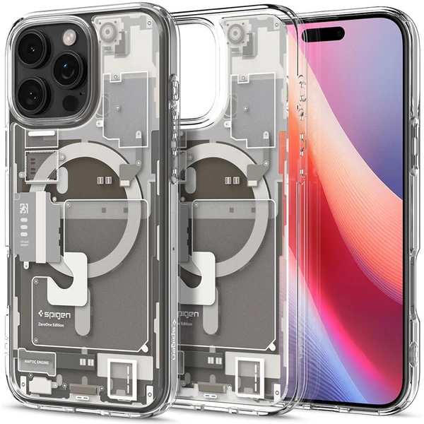 Spigen Ultra Hybrid MagSafe kryt iPhone 16 Pro Max zero one natural titanium - Puzdra - Hlavný obrázok