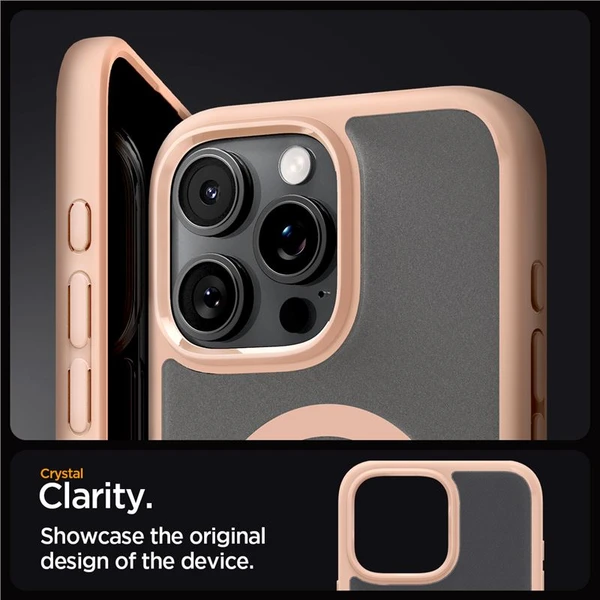 Spigen Ultra Hybrid MagSafe kryt iPhone 16 Pro frost rose titanium - Puzdra - Obrázok 0e854bfcc0b7476db4cdc35fba7b1df6