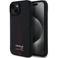 Oracle Red Bull Racing Carbon Powerbar MagSafe kryt iPhone 15 čierny - Puzdra