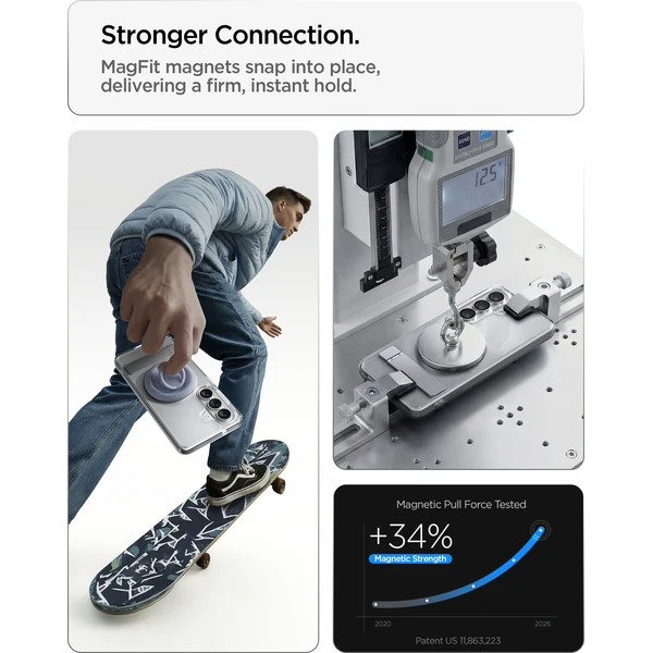 Spigen Ultra Hybrid S MagSafe kryt Samsung Galaxy S26 biely - Puzdra - Obrázok 0e94bc6c44ea4bb1933b0a0c492e4bb1