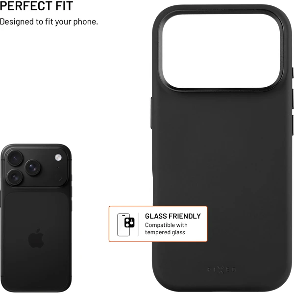 FIXED MagFlow silikónový kryt s MagSafe Apple iPhone 18 Pro čierny - Puzdra - Obrázok 0eafb0a48d9348ec9de5997f6f20f7ec