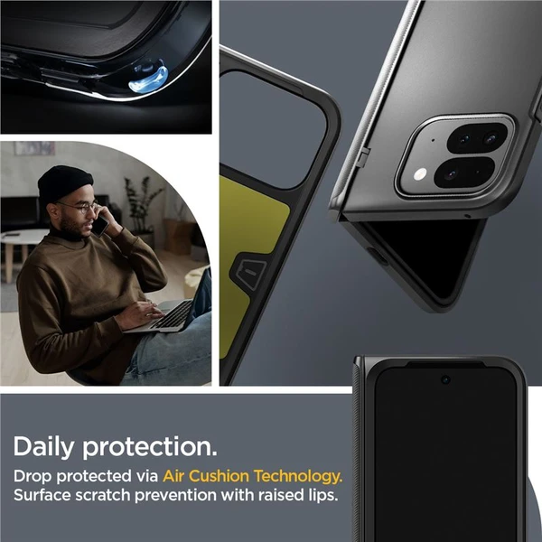 Spigen Slim Armor Pre kryt Google Pixel 9 Pro Fold čierny - Puzdra - Obrázok 0eccc463d34d4234bcc9efe6fe1e668f