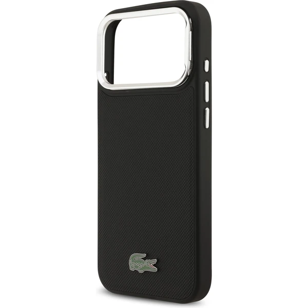 Lacoste Iconic Petit Pique Camera Stand MagSafe kryt iPhone 17 Pro Max čierny - Puzdra - Obrázok 0ed79d846e11463cb4cff70b5b2b2665