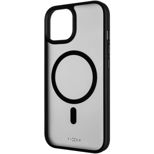 FIXED MagMisty kryt s MagSafe Apple iPhone 15 čierny - Puzdra - Hlavný obrázok