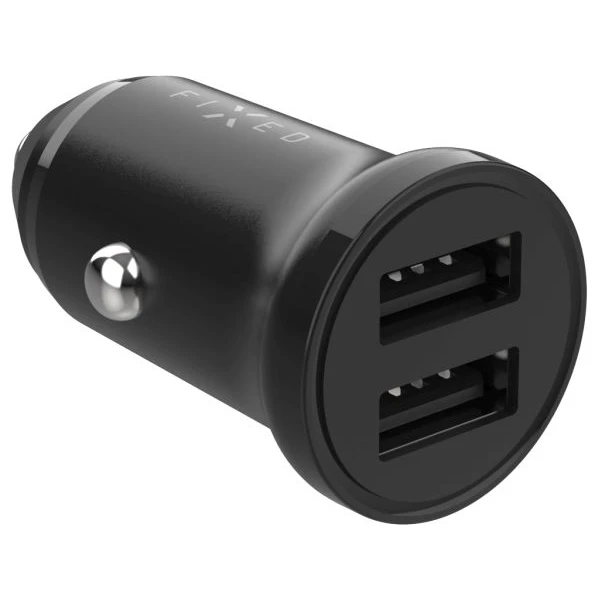 FIXED autonabíjačka s 2xUSB výstupom, 15W Smart Rapid Charge čierna - Nabíjačky - Obrázok 0ef367bf6fa84709a2301c4aeb69a31b