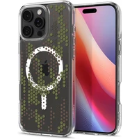 Spigen Ultra Hybrid MagSafe kryt iPhone 16 Pro digital camo - Puzdra