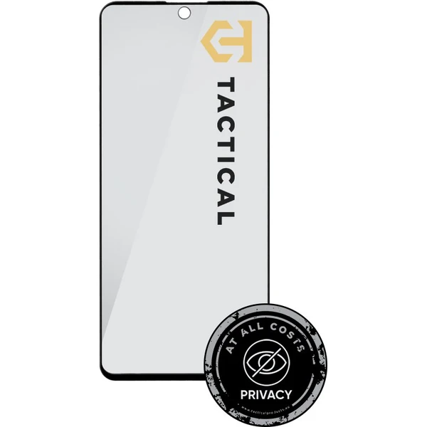 Tactical Glass Shield Privacy Stealth 5D sklo Xiaomi Redmi Note 14 4G/5G/Poco X7 Pro 5G čierne - Ochranné fólie a sklo - Obrázok 0f065e3dc3c34438a45575878954f463
