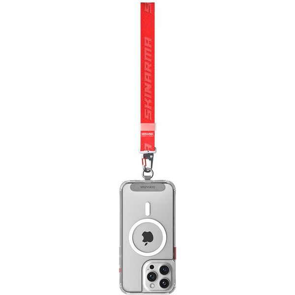 SKINARMA Scout Universal Handstrap pútko na ruku červené