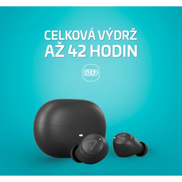 LAMAX Buds1 ANC bezdrôtové slúchadlá čierna - Slúchadlá - Obrázok 0f17a77cb2904ac380fcfa5062ea6985