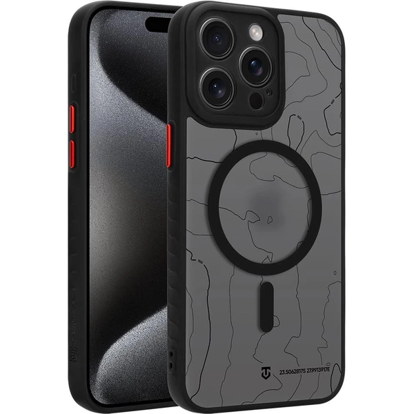 Tactical MagForce Warthog Kryt pro Apple iPhone 15 Pro Max Asphalt - Puzdra - Obrázok 0f4ca006533c466e85d77134d23e6c5a