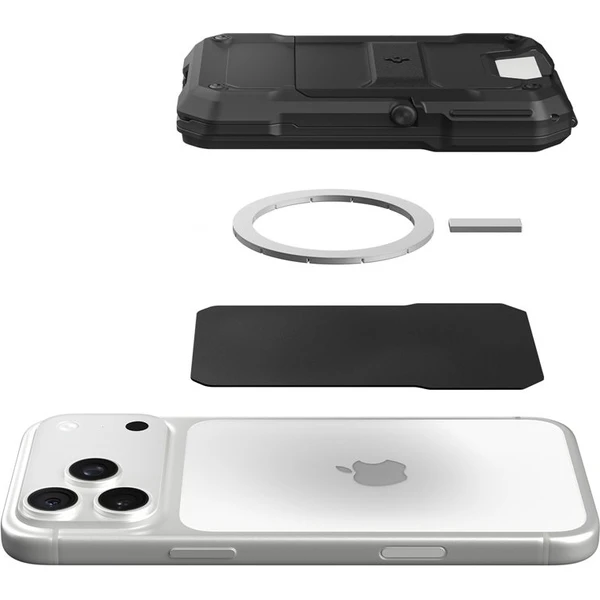 Spigen Tough Armor Pro Wallet MagSafe peňaženka pre 5 kariet čierna - Peňaženky - Obrázok 0f777813d986437db2ffe62c565655b2