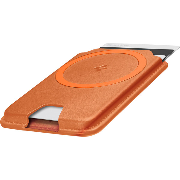 Spigen Valentinus MagFit+ MagSafe Wallet 3 Card peňaženka metallic orange - Peňaženky - Obrázok 0f8325e9e33742068521f26913463167