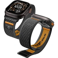Spigen Athlex Air 2 Active remienok Apple Watch 49/46/45/44mm čierny/oranžový - Remienky