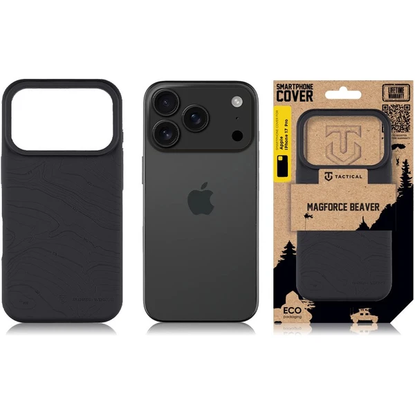 Tactical MagForce Beaver kryt s MagSafe iPhone 17 Pro Asphalt - Puzdra - Obrázok 0ffee3e185874dae823c559df8f89de9
