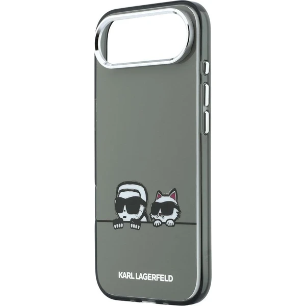 Karl Lagerfeld IML K&CH Heads Logo MagSafe kryt iPhone Air čierny - Puzdra - Obrázok 0ffeec9de0de4727a153c09e5d5cd769