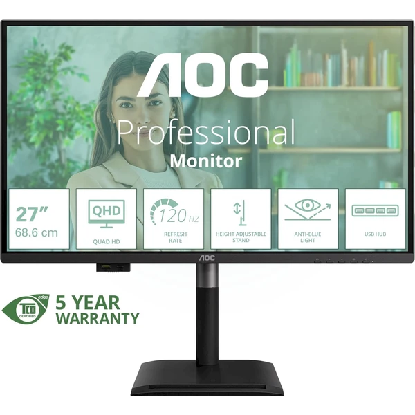 AOC Q27P4U 27" - Monitory - Hlavný obrázok