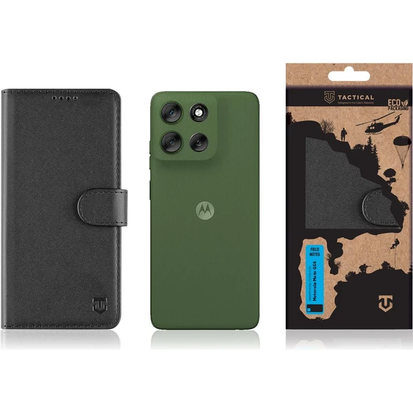Tactical Field Notes púzdro Motorola Moto G56 čierne - Puzdra - Obrázok 105b4dcd7e7d464c938818c3d1b9ccc7